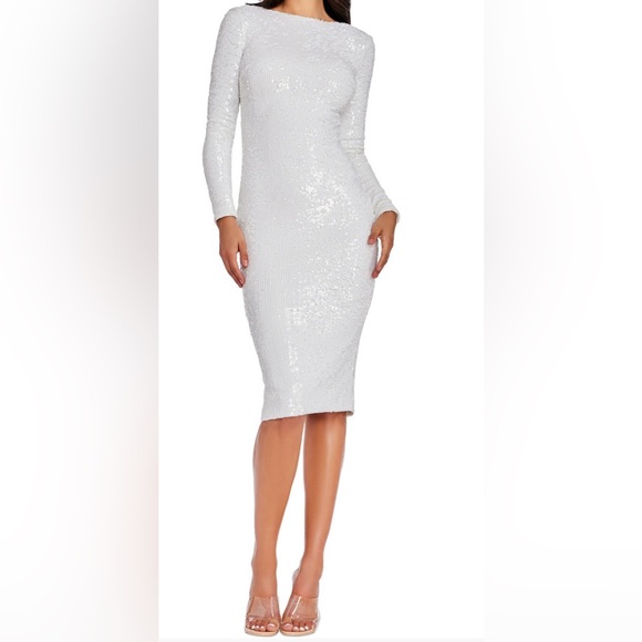 Dress The Population Emery Sequin Dress - Picture 2 of 13